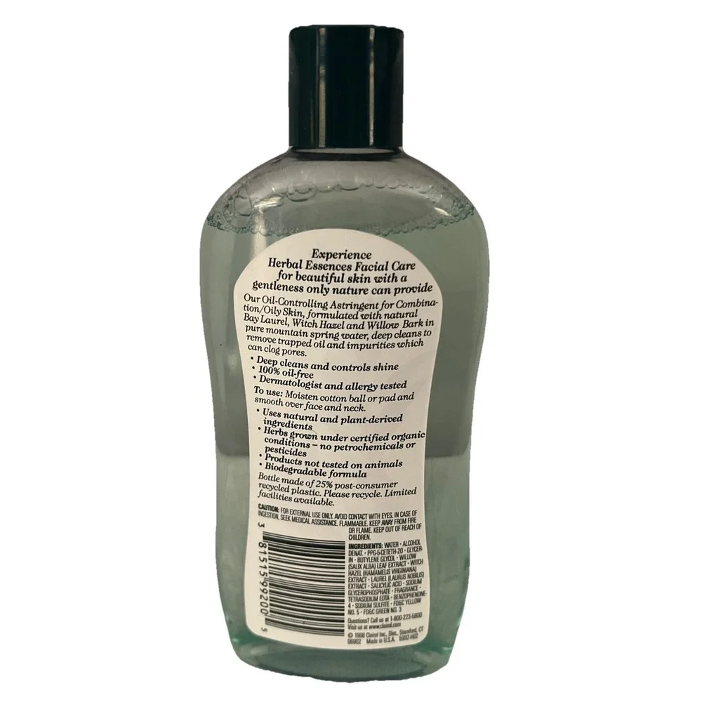 Clairol Herbal Essences Oil-Controlling Astringent  8.5oz RARE Discontinued New‎
